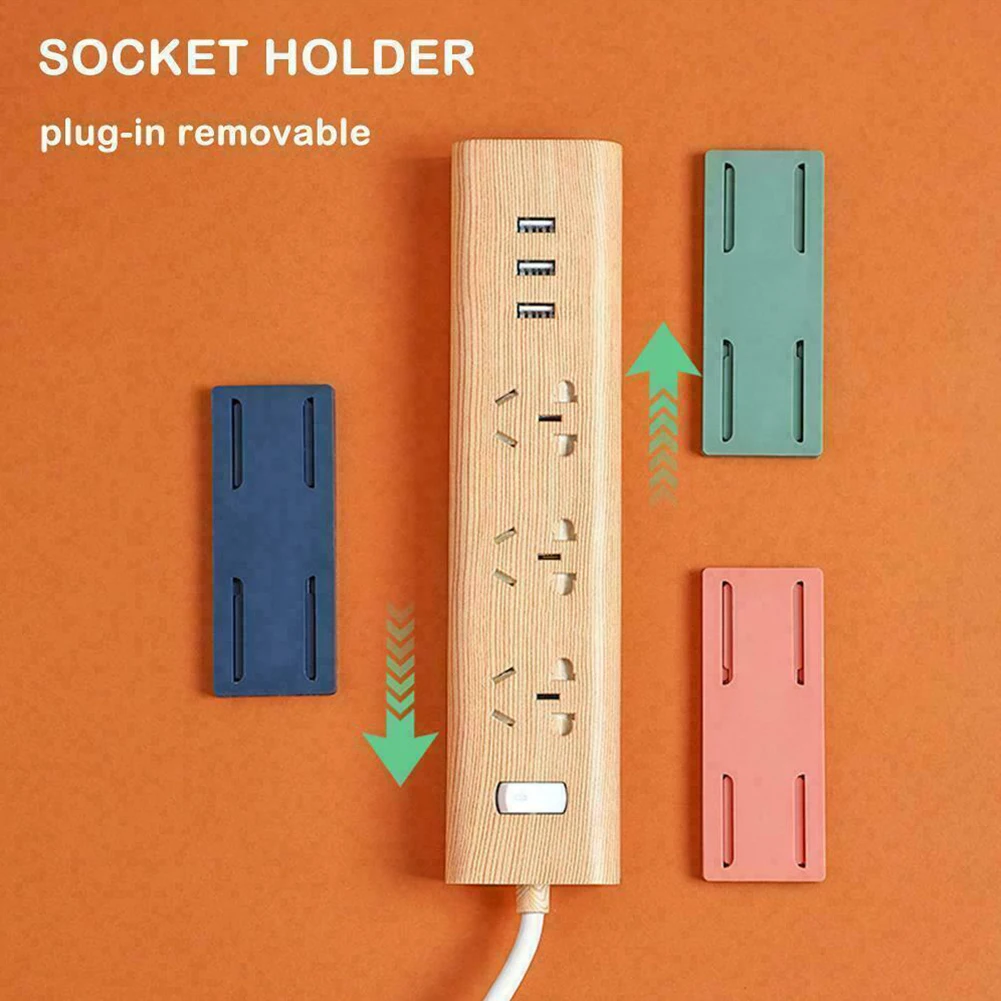 2PCS Socket Holder Wall-Mount Self Adhesive Power Strip Plug & Extension Lead Organiser For Kitchen, Bathroom, Office, Bedroom
2PCS Socket Holder Wall-Mount Self Adhesive Power Strip Plug & Extension Lead Organiser For Kitchen, Bathroom, Office, Bedroom