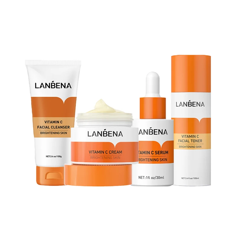 LANBENA Whitening Skin Care Set Cleanse Pores Whiten Brighten Skin Tone Delicate Skin Refreshing Easy To Absorb Kit SkinCare
LANBENA Whitening Skin Care Set Cleanse Pores Whiten Brighten Skin Tone Delicate Skin Refreshing Easy To Absorb Kit SkinCare