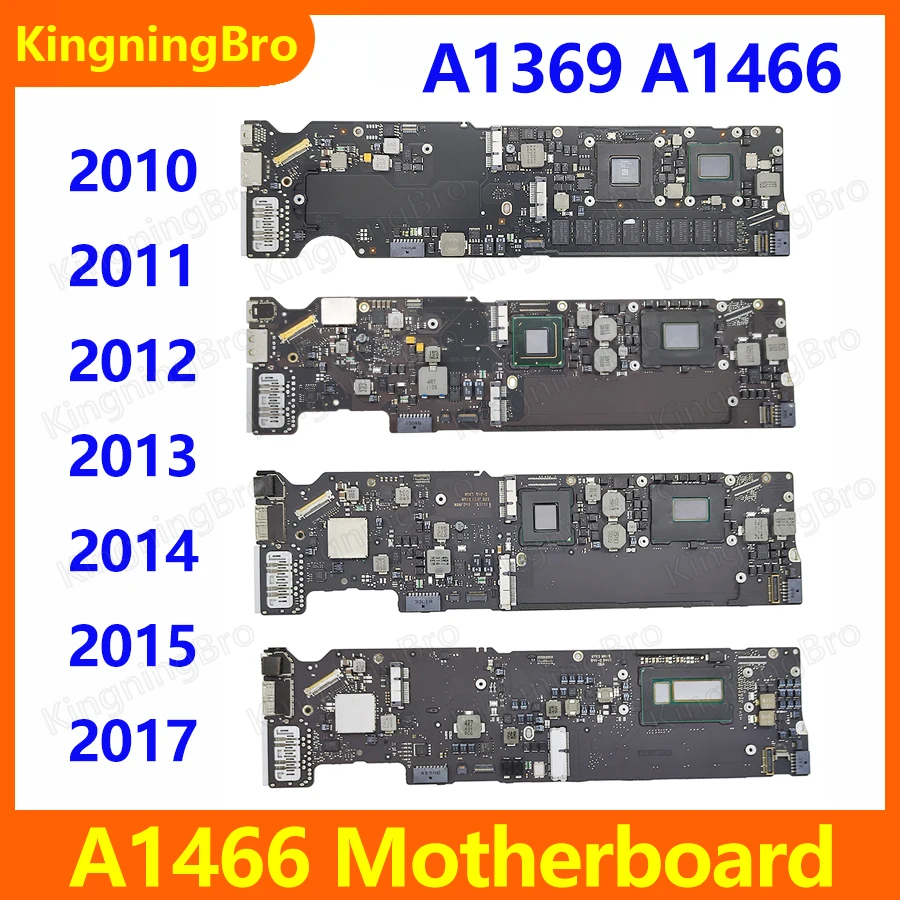 Оригинальная материнская плата A1466 для Macbook Air 13 " A1369 i5 i7 4 ГБ 8 2010 2011 2012 2013 2014 2015 2017