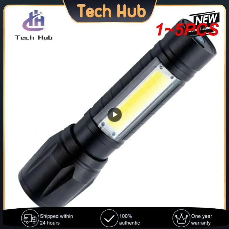 1~5PCS Zoom Mini Led Flashlight XP-G Q5 Flash Light Lantern Portable rechargeable Glare COB Flashlight Outdoor Camping
1~5PCS Zoom Mini Led Flashlight XP-G Q5 Flash Light Lantern Portable rechargeable Glare COB Flashlight Outdoor Camping