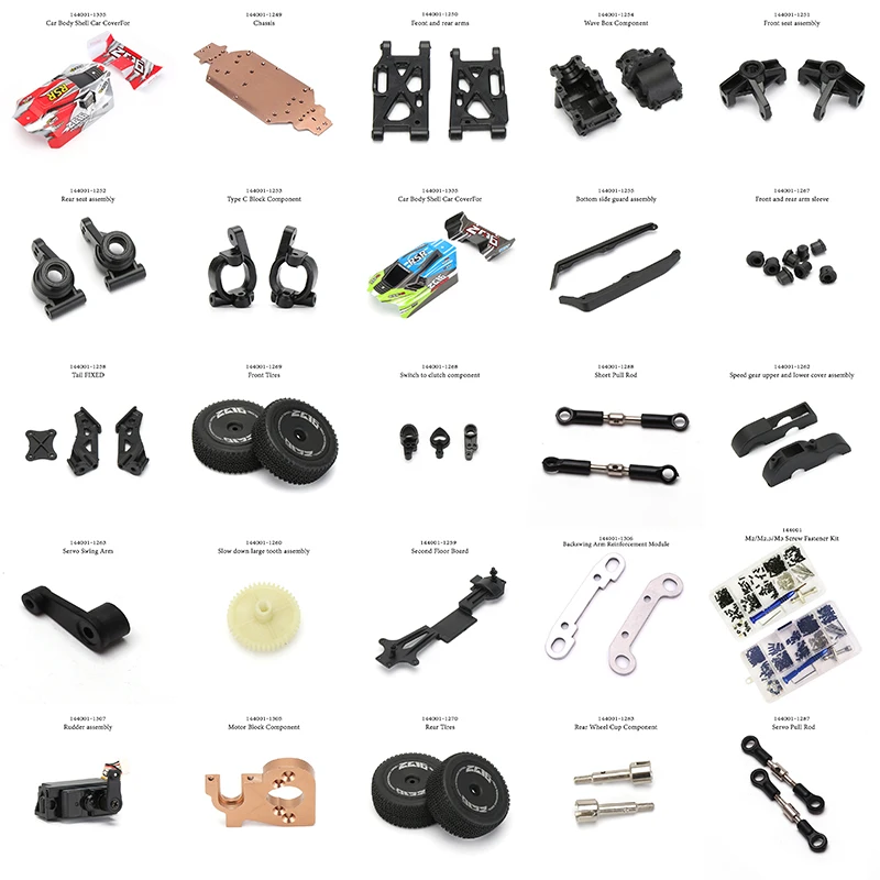 WLtoys 144001 124018 1/12 1/14 RC Car Parts Rocker arm C Vehicle bottom motor Reduction Gear Differential shock absorber tire
WLtoys 144001 124018 1/12 1/14 RC Car Parts Rocker arm C Vehicle bottom motor Reduction Gear Differential shock absorber tire