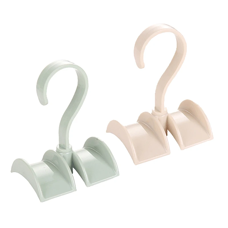 2 Pcs Rotating Storage Rack Bag Hanger Without Punch Clothes Plastic Rack Tie Coat Closet Hanger Wardrobe Organizer, Green & Bei
2 Pcs Rotating Storage Rack Bag Hanger Without Punch Clothes Plastic Rack Tie Coat Closet Hanger Wardrobe Organizer, Green & Bei