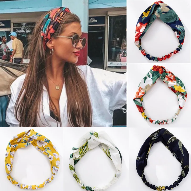 Fashion Women Girls Summer Bohemian Hair Bands Print Headbands Vintage Cross Turban Bandage Bandanas HairBands Hair Accessories
Fashion Women Girls Summer Bohemian Hair Bands Print Headbands Vintage Cross Turban Bandage Bandanas HairBands Hair Accessories