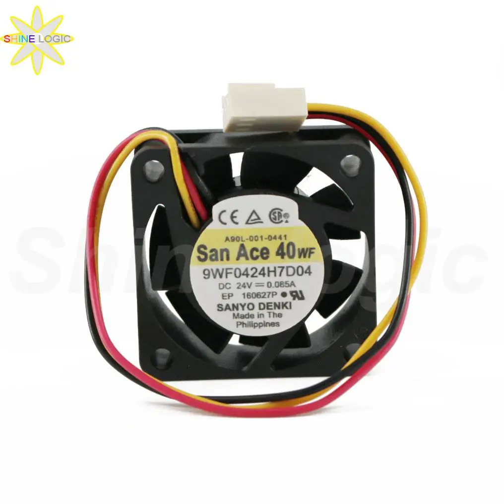 Brand New For San Ace 40WF 9WF0424H7D04 DC24V 0.085A 4015 A90L-001-0441 SANYO DENKI 3Pin A90L0010441 Cooling Fan
Brand New For San Ace 40WF 9WF0424H7D04 DC24V 0.085A 4015 A90L-001-0441 SANYO DENKI 3Pin A90L0010441 Cooling Fan