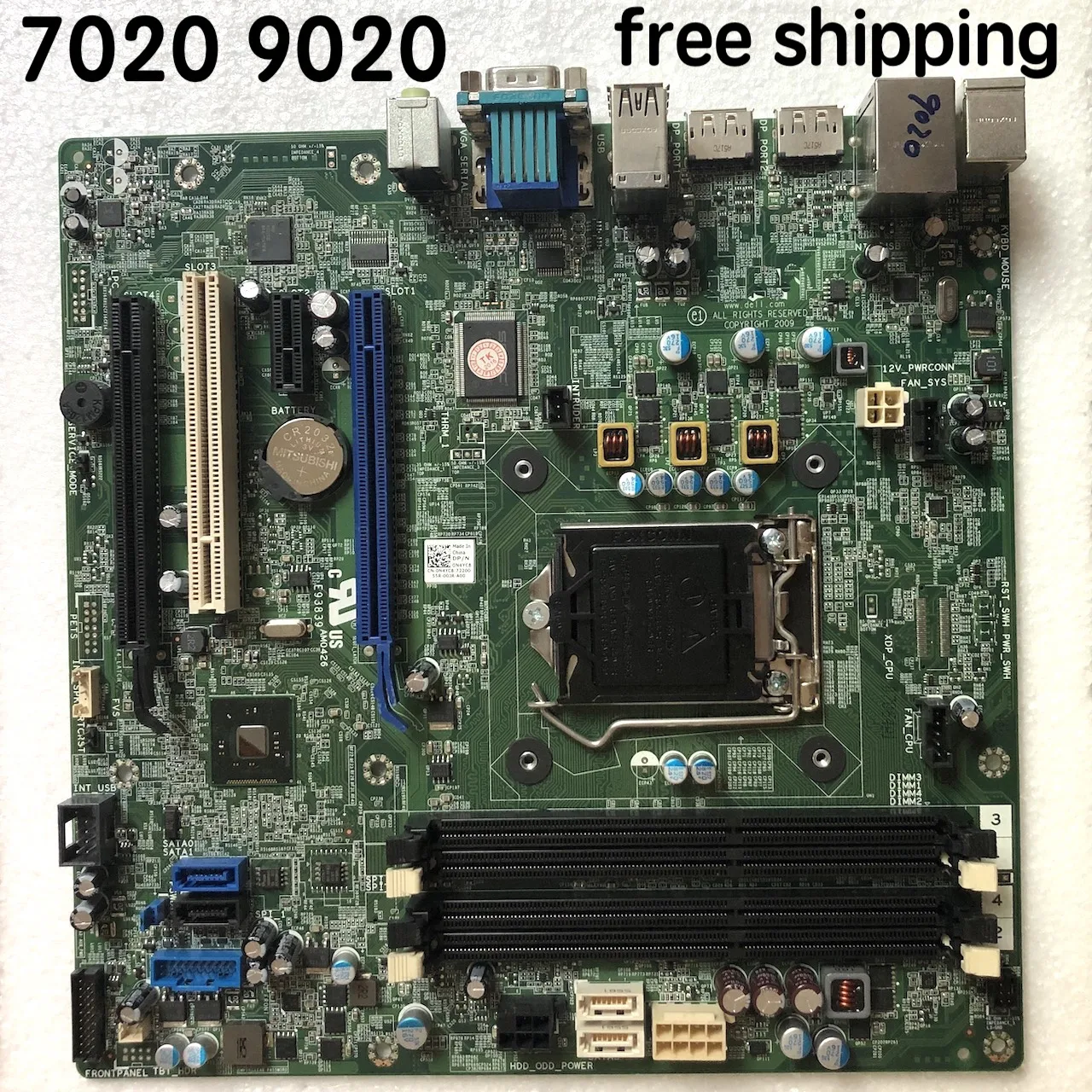 CN-0N4YC8 For DELL Optiplex 9020 MT 7020MT motherboard CN-01PCY1 F5C5X PC5F7 Maintherboard 100% Tested Fully Work
CN-0N4YC8 For DELL Optiplex 9020 MT 7020MT motherboard CN-01PCY1 F5C5X PC5F7 Maintherboard 100% Tested Fully Work