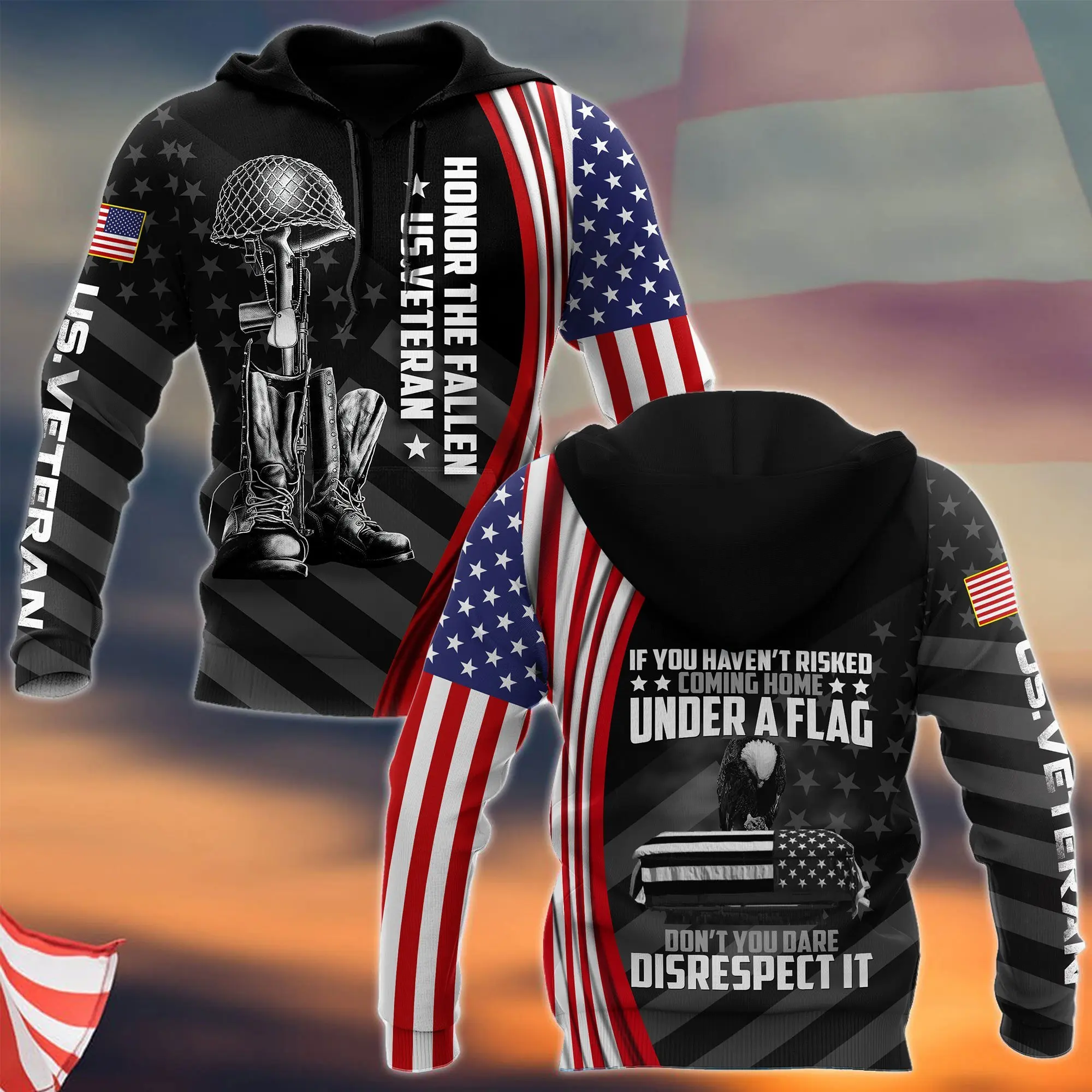 New men's sweatshirt veteran 3D printing retro men/women/must-have hoodies oversized FASHION SWEATSHIRT/jacket/zipper A - 04
New men's sweatshirt veteran 3D printing retro men/women/must-have hoodies oversized FASHION SWEATSHIRT/jacket/zipper A - 04