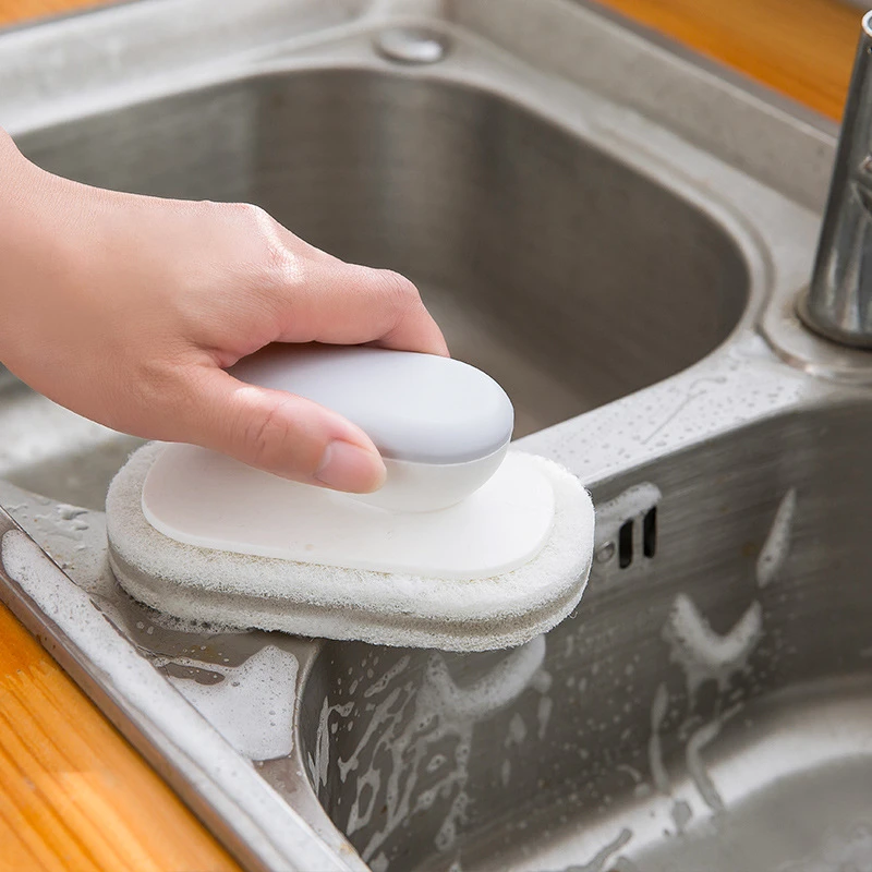 Cleaning Brush Kitchen Sink Stove Stain Removal Dishwashing Sponge Brushes Bathtub Household Cleaning Tools Kitchen Accessories
Cleaning Brush Kitchen Sink Stove Stain Removal Dishwashing Sponge Brushes Bathtub Household Cleaning Tools Kitchen Accessories