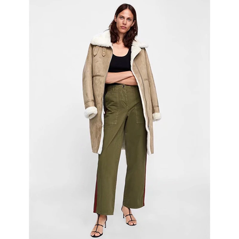Women's Khaki Down Jacket Fleece Warm Thicken Windproof Vintage Medium And Long Coat Fashion Puffer Padded Outwear Tops Winter
Women's Khaki Down Jacket Fleece Warm Thicken Windproof Vintage Medium And Long Coat Fashion Puffer Padded Outwear Tops Winter