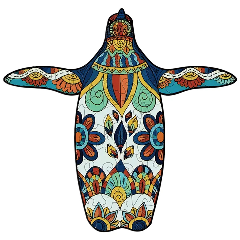Penguin Puzzles Geometric Montessori Jigsaw Hell Difficulty 3D Wooden Puzzle for Kids National Tide Artist Gift Toy Wholesale
Penguin Puzzles Geometric Montessori Jigsaw Hell Difficulty 3D Wooden Puzzle for Kids National Tide Artist Gift Toy Wholesale