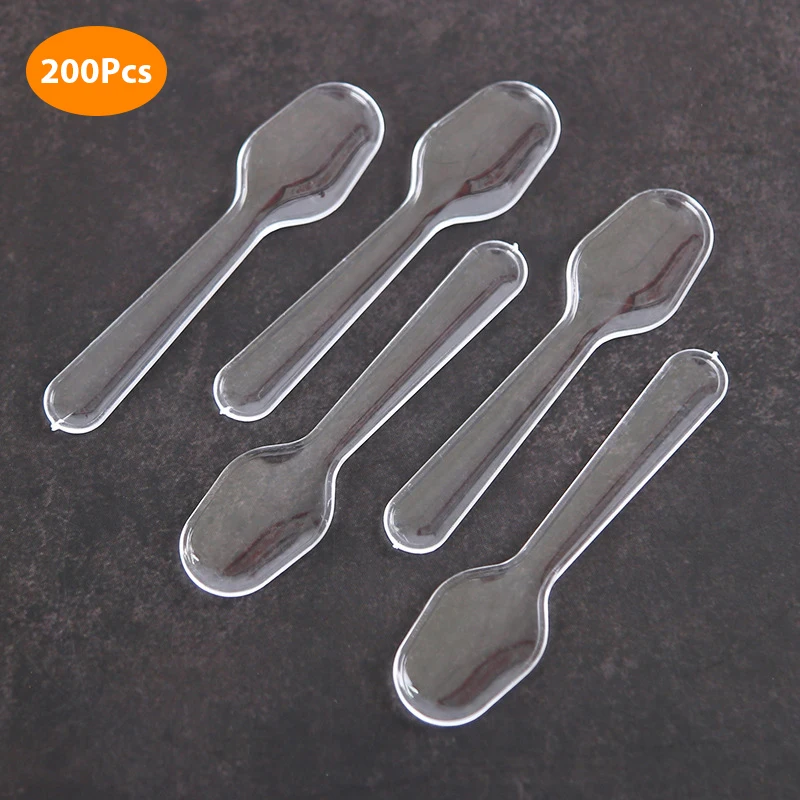 200pcs Mini Clear Plastic Spoons Disposable Flatware Spoons For Jelly Ice Cream Dessert Appetizer Disposable Plastic Spoon
200pcs Mini Clear Plastic Spoons Disposable Flatware Spoons For Jelly Ice Cream Dessert Appetizer Disposable Plastic Spoon