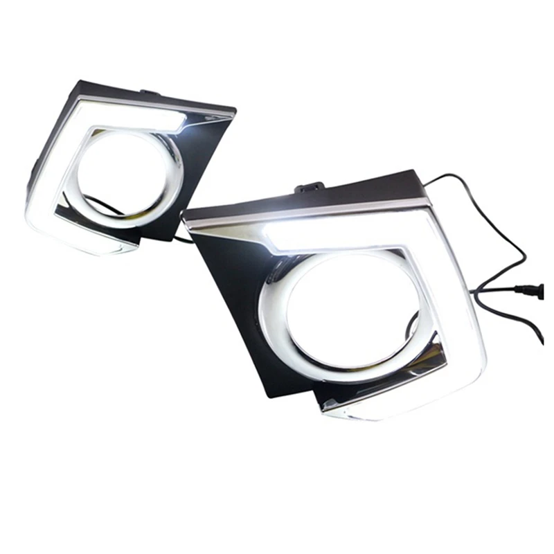 2 шт., Автомобильные светодиодные лампы для дневных ходовых огней Mitsubishi Triton L200 2015 2016 2017 2018 
2 шт., Автомобильные светодиодные лампы для дневных ходовых огней Mitsubishi Triton L200 2015 2016 2017 2018