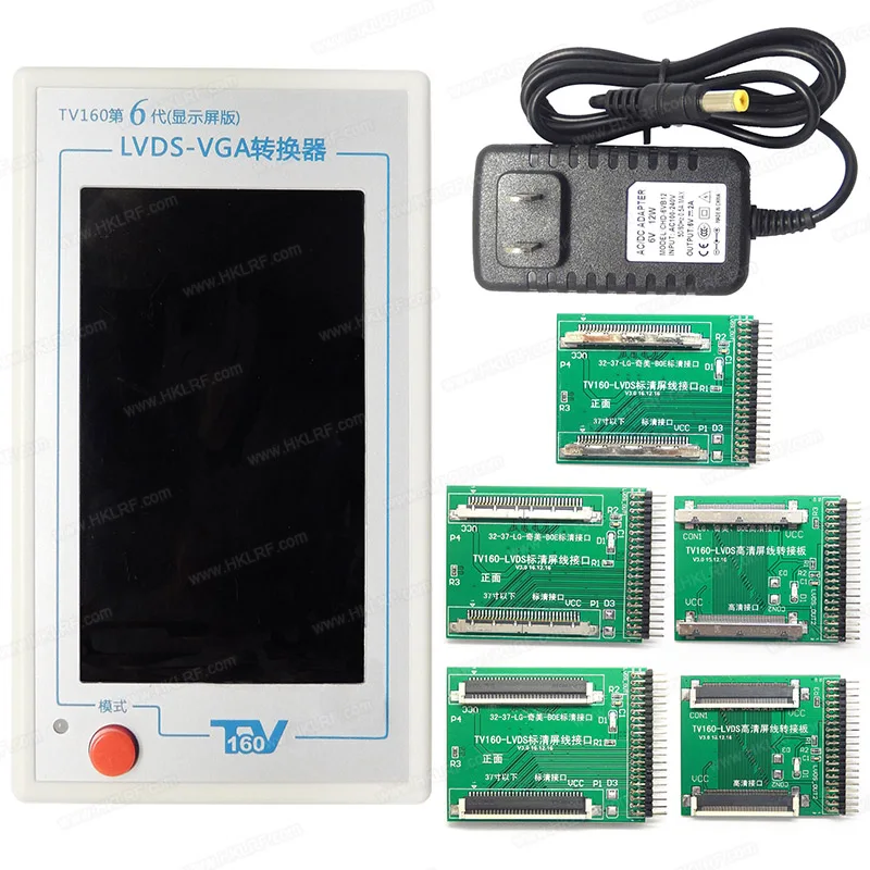 

TV160 Mainboard Tester Tool 6th Generation Vbyone&LVDS-to-Converter + Gift 43in1 Chip Repair Scraper/EZP2019/Multimeter