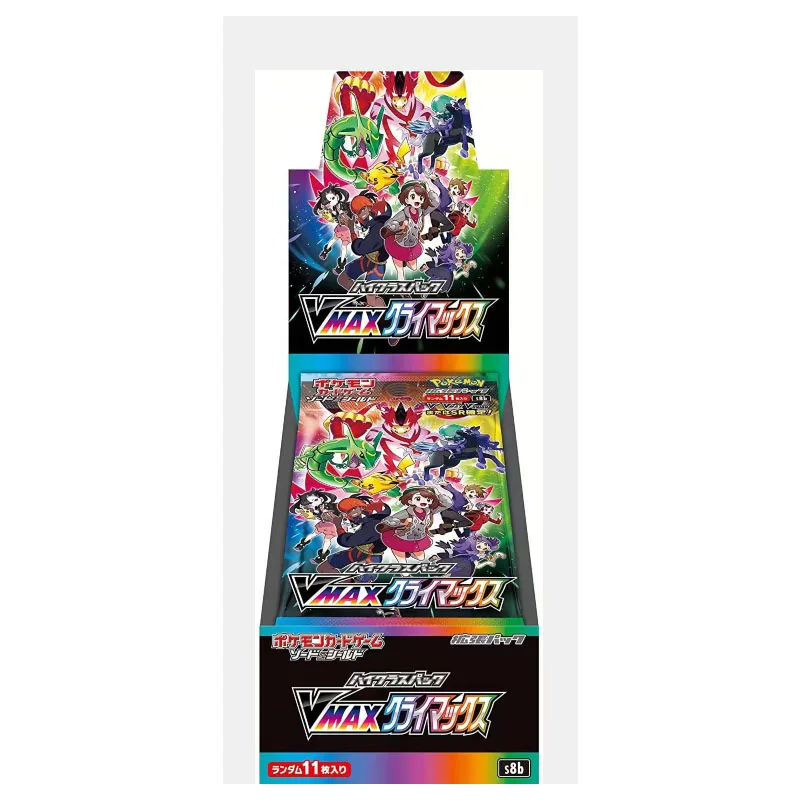 Pokemon PTCG S8b Card Collection Children Toys Animation Game Card Toy Boy's Gift S8b Original Box Each Package Has Flash Cards
Pokemon PTCG S8b Card Collection Children Toys Animation Game Card Toy Boy's Gift S8b Original Box Each Package Has Flash Cards