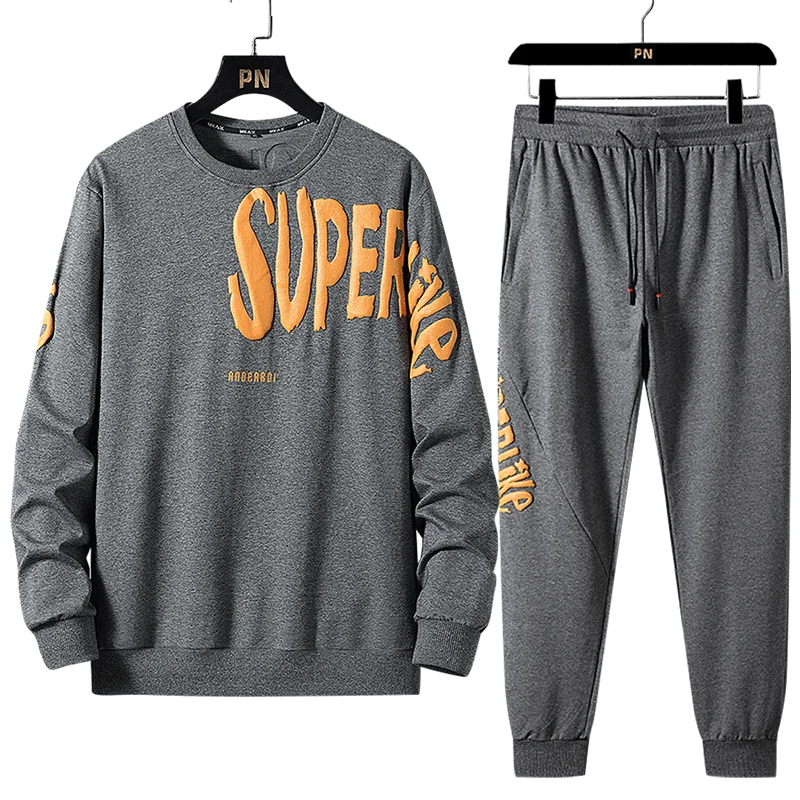 Autumn new large size casual men's sports sweater suit 8XL135KG 7XL 6XL 5XL fashion trendy and handsome all-match two-piece suit
Autumn new large size casual men's sports sweater suit 8XL135KG 7XL 6XL 5XL fashion trendy and handsome all-match two-piece suit