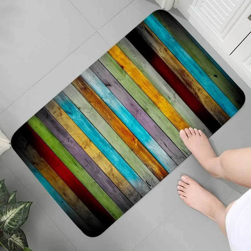 Mats Entrance Indoor Bathroom Rug Carpet Floor Washable Anti-slip Anime Kid Room Colorful Wood Prayer Rug Mat bedside Lounge Rug
Mats Entrance Indoor Bathroom Rug Carpet Floor Washable Anti-slip Anime Kid Room Colorful Wood Prayer Rug Mat bedside Lounge Rug