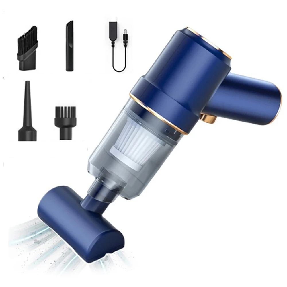 Handheld Vacuum Cleaner for Car and Home Wireless Portable Dry Wet Mini Vacuum Cleaner Dust Sand Cleaning Machine 
Handheld Vacuum Cleaner for Car and Home Wireless Portable Dry Wet Mini Vacuum Cleaner Dust Sand Cleaning Machine