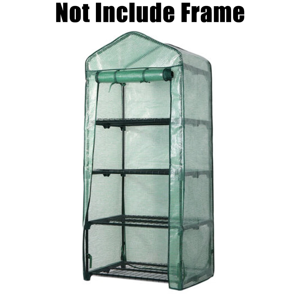 Garden Cover Plant Grow Bags Folding Transparent Greenhouse Cover 4 Tier PVC Waterproof Growhouse Cover No Stand
Garden Cover Plant Grow Bags Folding Transparent Greenhouse Cover 4 Tier PVC Waterproof Growhouse Cover No Stand