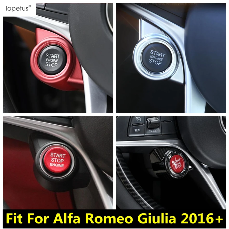 Accessories For Alfa Romeo Giulia 2016 - 2022 Engine Start Stop Push Button Key Hole Switch Ring Molding Decoration Cover Trim
Accessories For Alfa Romeo Giulia 2016 - 2022 Engine Start Stop Push Button Key Hole Switch Ring Molding Decoration Cover Trim