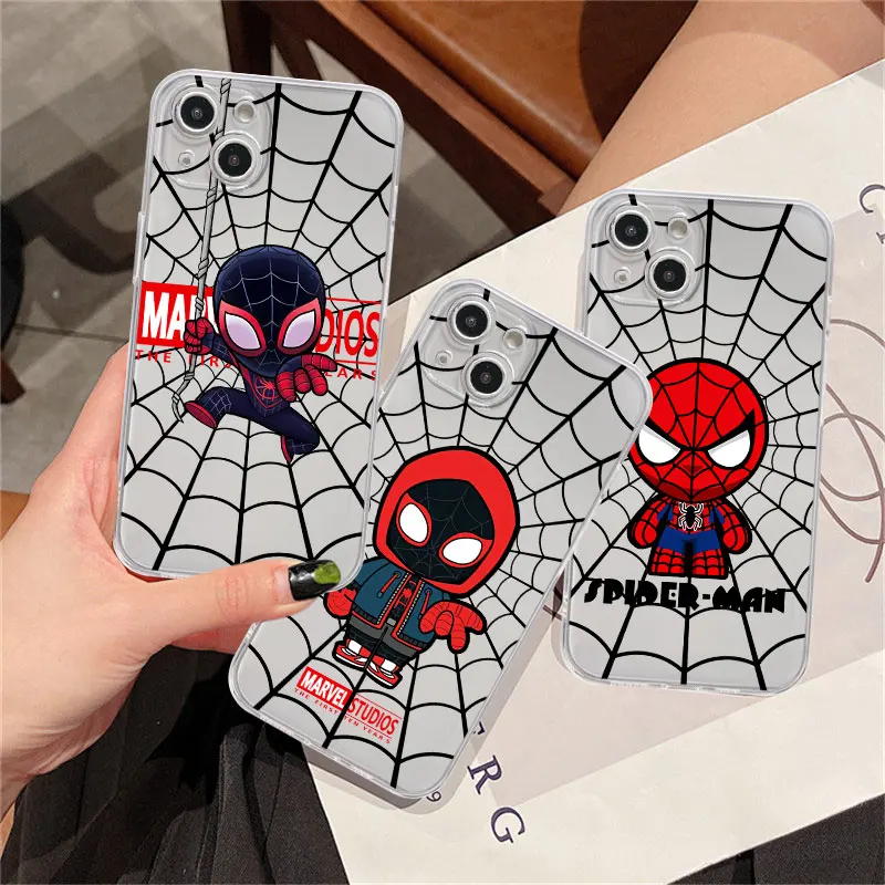 Clear Case For Apple iPhone 14 11 13 12 Pro 7 8 Plus XR X XS Max 6 6S 13Pro Silicone Phone Cover Venom Spiderman Cute
Clear Case For Apple iPhone 14 11 13 12 Pro 7 8 Plus XR X XS Max 6 6S 13Pro Silicone Phone Cover Venom Spiderman Cute