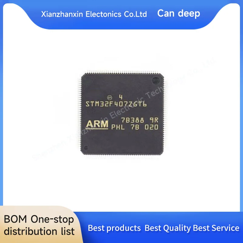 1PCS/LOT STM32F407ZGT6 STM32F407 407ZGT6 LQFP144 Micro controller chip brand new original
1PCS/LOT STM32F407ZGT6 STM32F407 407ZGT6 LQFP144 Micro controller chip brand new original