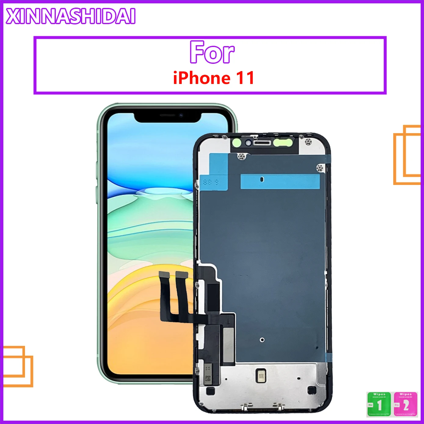 ЖК-дисплей с сенсорным экраном и дигитайзером в сборе для iPhone 11, сменный ЖК-дисплей Super Ultimate для iPhone 11, ЖК-дисплей
ЖК-дисплей с сенсорным экраном и дигитайзером в сборе для iPhone 11, сменный ЖК-дисплей Super Ultimate для iPhone 11, ЖК-дисплей