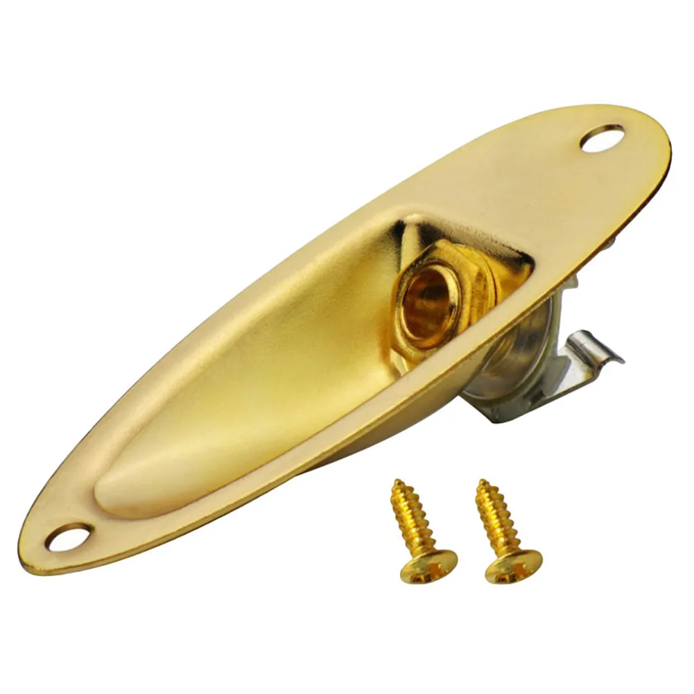 Guitar Parts Jack Socket Accessories Boat Shaped Electric Guitar FD Socket For Strat Style Jack Plate Replacement
Guitar Parts Jack Socket Accessories Boat Shaped Electric Guitar FD Socket For Strat Style Jack Plate Replacement