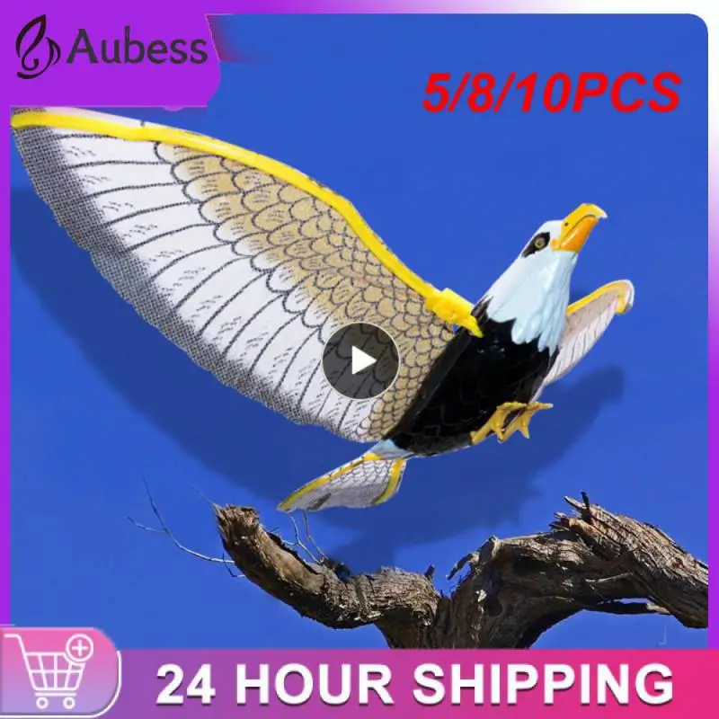 5/8/10PCS Emulation Flying Hawk Kite Electric Bird Scarer Drive Glowing Eagle Repellent for Garden Scarecrow Yard Bird Repeller
5/8/10PCS Emulation Flying Hawk Kite Electric Bird Scarer Drive Glowing Eagle Repellent for Garden Scarecrow Yard Bird Repeller