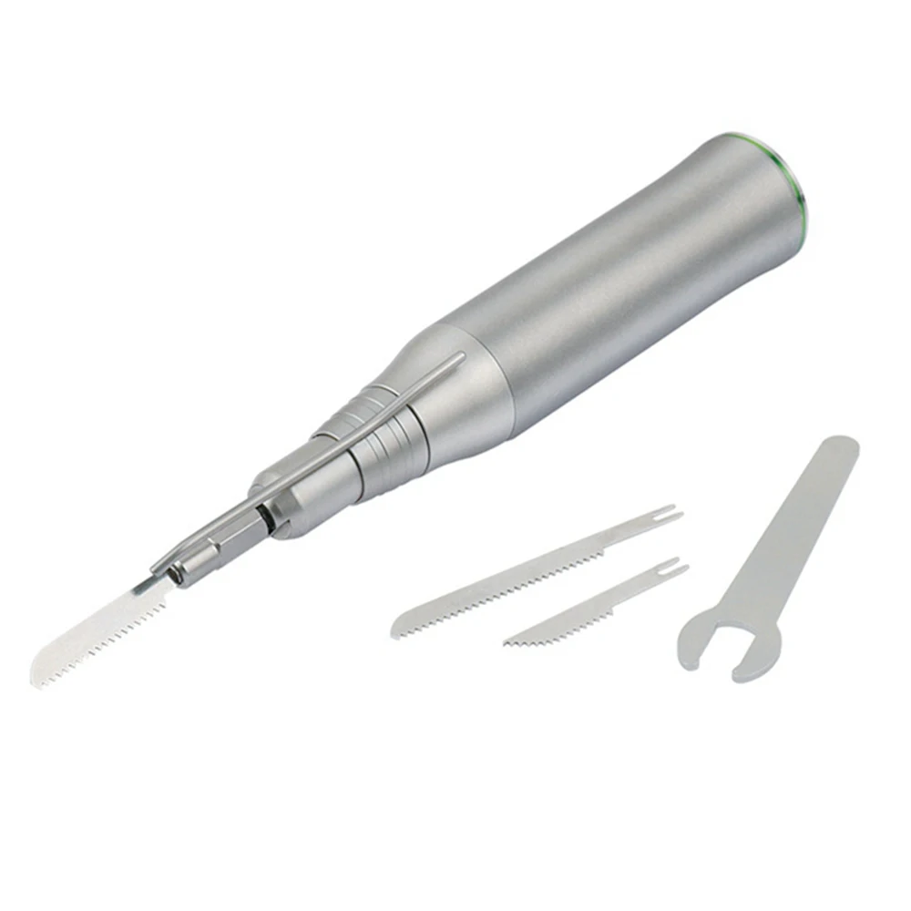 Micro Reciprocating Saw Handpiece Dental 3:1 Surgical Saw Bone Cutting 1.8mm Oscillating Dentistry Tool
Micro Reciprocating Saw Handpiece Dental 3:1 Surgical Saw Bone Cutting 1.8mm Oscillating Dentistry Tool