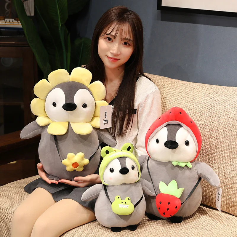 Kawaii Cartoon Mollusk Penguin Cosplay Plush Cross-dress Rabbit Sunflower Unicorn Gifts to Girlfriend Мягкий пингвин Room Decor
Kawaii Cartoon Mollusk Penguin Cosplay Plush Cross-dress Rabbit Sunflower Unicorn Gifts to Girlfriend Мягкий пингвин Room Decor