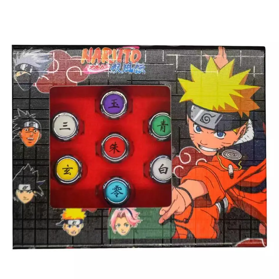 Naruto Figure Set Anime Itachi Hokage Jewerly Cosplay Costume Akatsuki Member Metal Ring Accessory Birthday Gifts Box Figurine
Naruto Figure Set Anime Itachi Hokage Jewerly Cosplay Costume Akatsuki Member Metal Ring Accessory Birthday Gifts Box Figurine