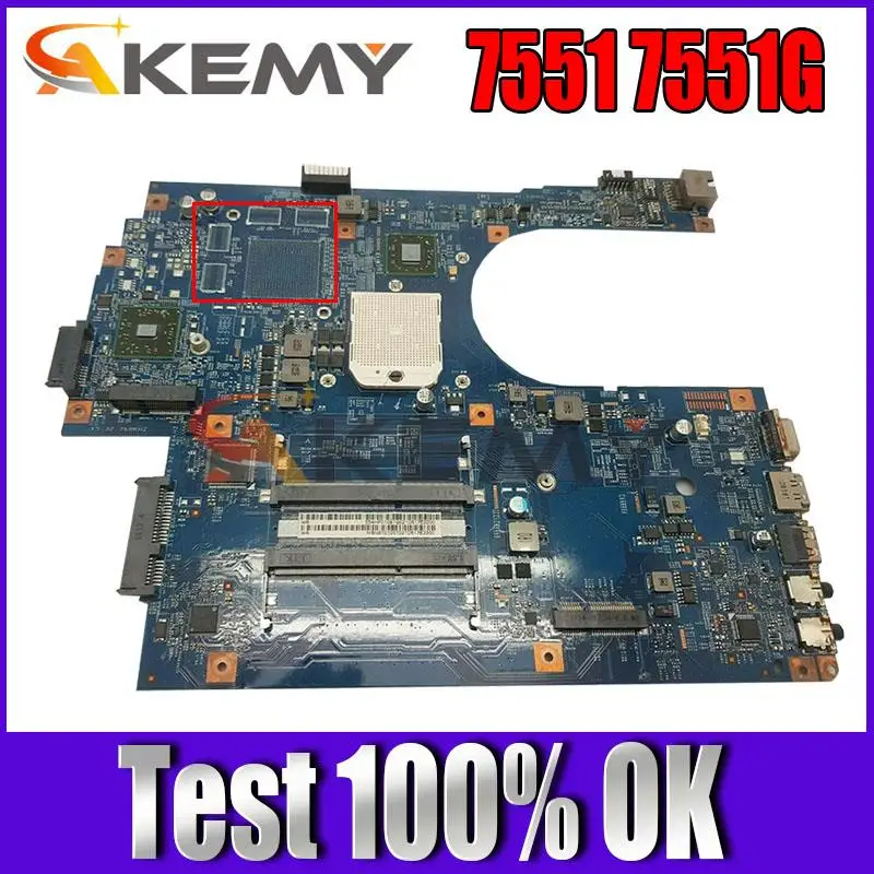 48.4HP01.011 MBPT901001 для ноутбука Acer aspire 7551 7551G материнская плата JE70-DN DDR3 разъем S1 Бесплатный процессор полностью протестирован 
48.4HP01.011 MBPT901001 для ноутбука Acer aspire 7551 7551G материнская плата JE70-DN DDR3 разъем S1 Бесплатный процессор полностью протестирован