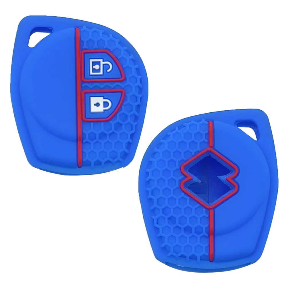 Силиконовый чехол для ключей Cocolockey, подходит для Suzuki Swift SX4 Vitara Jimny Grand AIto, 2 кнопки, защитный чехол для дистанционного ключа, автомобильные аксессуары
Силиконовый чехол для ключей Cocolockey, подходит для Suzuki Swift SX4 Vitara Jimny Grand AIto, 2 кнопки, защитный чехол для дистанционного ключа, автомобильные аксессуары