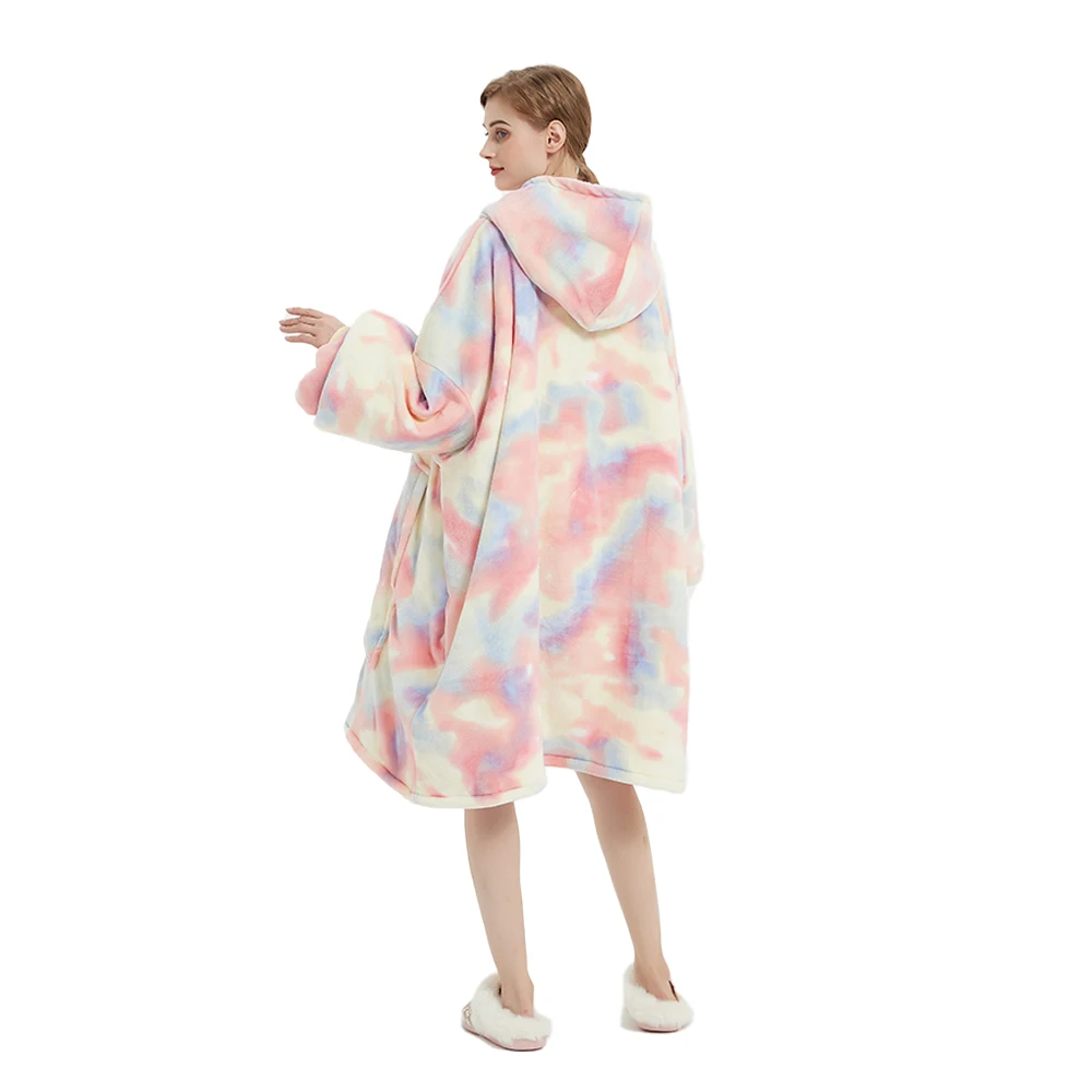 Double Weighted Blanket Oversized Hoodie with Sleeves Winter Soft Warm Fleece Fleece Giant TV Blanket Sweatshirt Women Hooded
Double Weighted Blanket Oversized Hoodie with Sleeves Winter Soft Warm Fleece Fleece Giant TV Blanket Sweatshirt Women Hooded