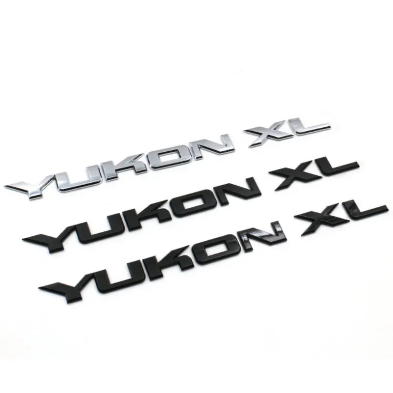 for GMC pickup YUKON XL modified accessories rear trunk badge door side logo decorative decal YUKON XL letter label car stickers
for GMC pickup YUKON XL modified accessories rear trunk badge door side logo decorative decal YUKON XL letter label car stickers