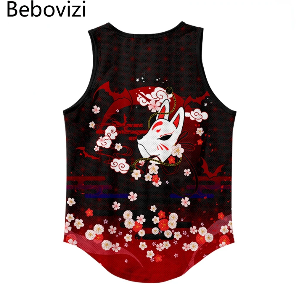 Японская спортивная майка из Аниме Сакура лиса, летняя майка для тренировок в тренажерном зале, мужские майки, топы для фитнеса, рубашка без рукавов, сетчатые Топы
Японская спортивная майка из Аниме Сакура лиса, летняя майка для тренировок в тренажерном зале, мужские майки, топы для фитнеса, рубашка без рукавов, сетчатые Топы