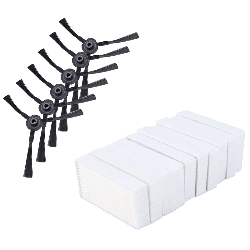 Top Deals 10 Pcs Premium Hepa Filter & 3 Pair Side Brush (3 Right+3 Left) For Ilife A4 A6 A4S V3S V3L V3S Pro Cleaning Brush Par
Top Deals 10 Pcs Premium Hepa Filter & 3 Pair Side Brush (3 Right+3 Left) For Ilife A4 A6 A4S V3S V3L V3S Pro Cleaning Brush Par