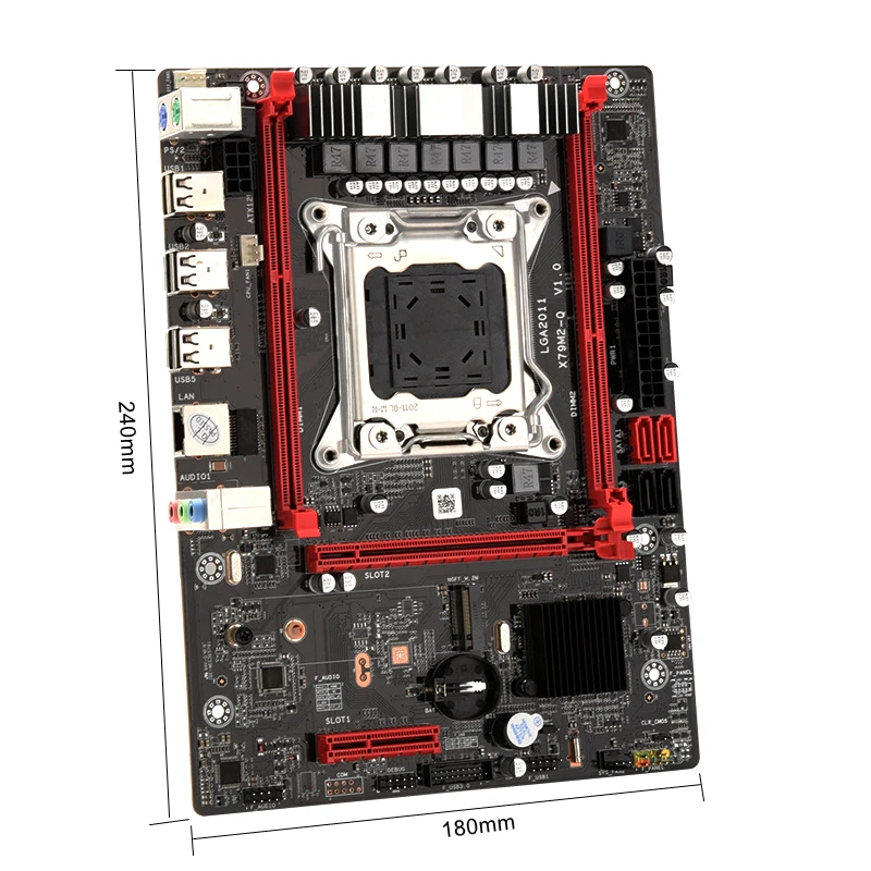 Комплект материнской платы Kllisre X79 LGA 2011 E5 2650 V2 CPU 2*8 Гб памяти DDR3 1600 ECC RAM | Компьютеры