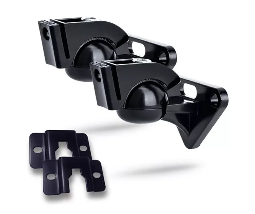 1 Pair (2pieces) R5 Zinc Alloy Universal Wall Mount Stands Surround Speaker Bracket Rotating Tilt Swivel Speaker Hanger Load 5kg
1 Pair (2pieces) R5 Zinc Alloy Universal Wall Mount Stands Surround Speaker Bracket Rotating Tilt Swivel Speaker Hanger Load 5kg