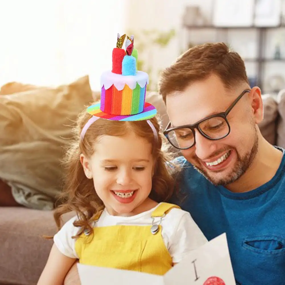 Party Headband Cake Candle Hat Shape Birthday Headband Handcrafted Lovely Children Birthday Party Headdress Adjustable
Party Headband Cake Candle Hat Shape Birthday Headband Handcrafted Lovely Children Birthday Party Headdress Adjustable