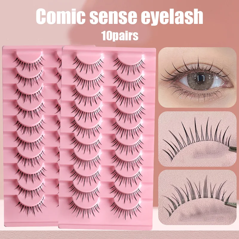 NEW 10Pairs/Pack Real 3D Mink Fake Eyelashes False Eyelashes Mink Lashes Soft Natural Eyelash Extension Lashes Makeup Cilios
NEW 10Pairs/Pack Real 3D Mink Fake Eyelashes False Eyelashes Mink Lashes Soft Natural Eyelash Extension Lashes Makeup Cilios