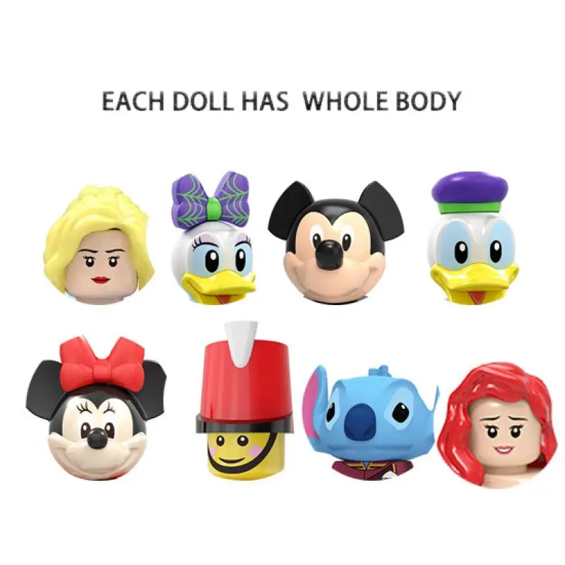 PG8225 Disney Blocks Stitch Mickey Mouse Donald Daisy Duck Mini Action Figures Bricks Building Blocks Diy Assembly Model Toys
PG8225 Disney Blocks Stitch Mickey Mouse Donald Daisy Duck Mini Action Figures Bricks Building Blocks Diy Assembly Model Toys
