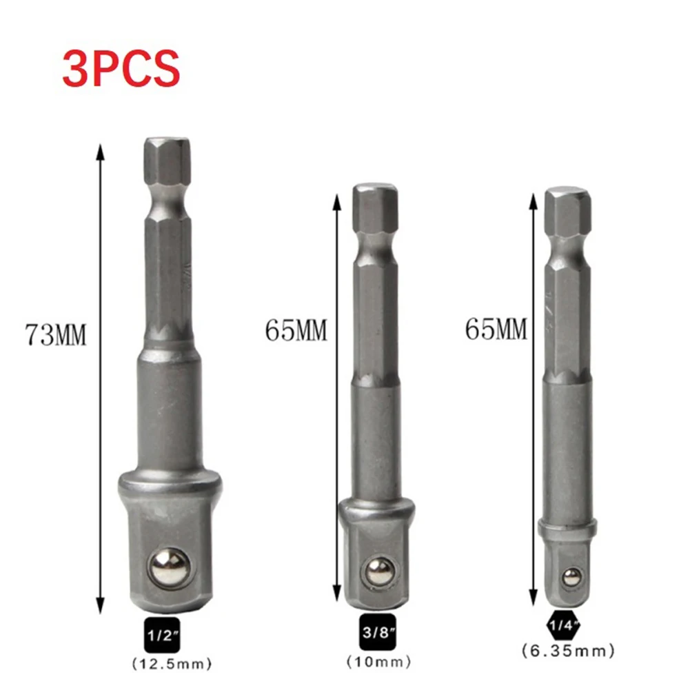 Drill Socket Adapter 1/4'' Hex Shank Extension For Impact Driver 1/2'' 3/8'' 1/2'' Square Head Drill Bit Adapter Set Hand Tools
Drill Socket Adapter 1/4'' Hex Shank Extension For Impact Driver 1/2'' 3/8'' 1/2'' Square Head Drill Bit Adapter Set Hand Tools
