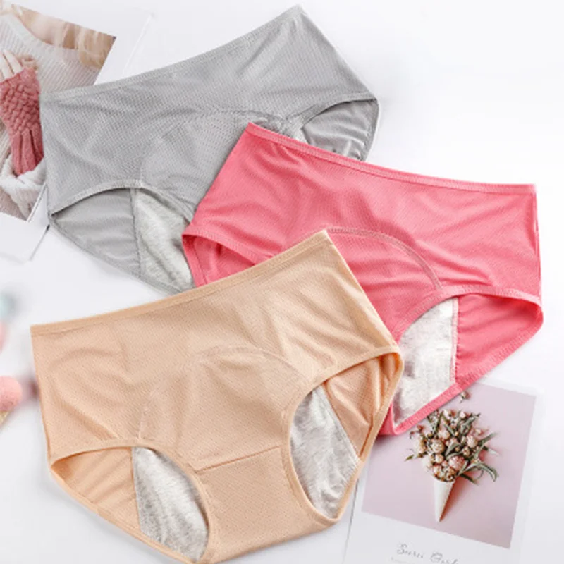 3pcs/Set Menstrual Period Panties Leak Proof Women Ladies Menstrual Cotton Panties Female Briefs Underwear Physiological Pants
3pcs/Set Menstrual Period Panties Leak Proof Women Ladies Menstrual Cotton Panties Female Briefs Underwear Physiological Pants