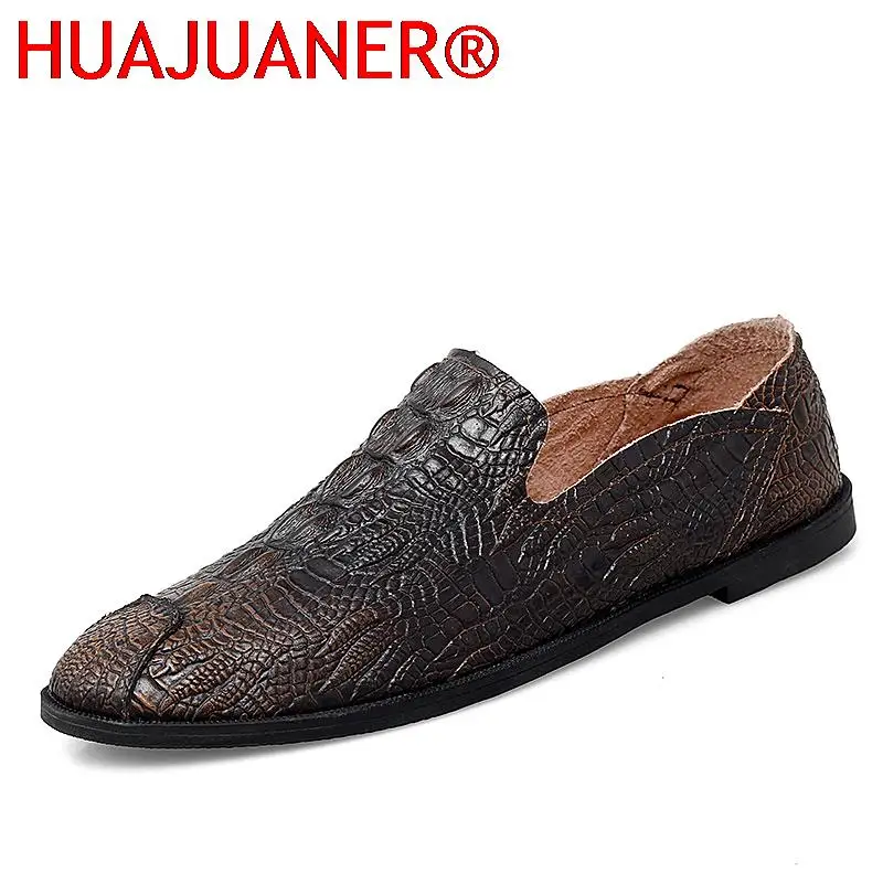 Mens Shoes Casual Luxury Leather Shoes Crocodile Pattern Loafers British Style Lace-Up Summer Shoes Comfortable Driving Shoes
Mens Shoes Casual Luxury Leather Shoes Crocodile Pattern Loafers British Style Lace-Up Summer Shoes Comfortable Driving Shoes