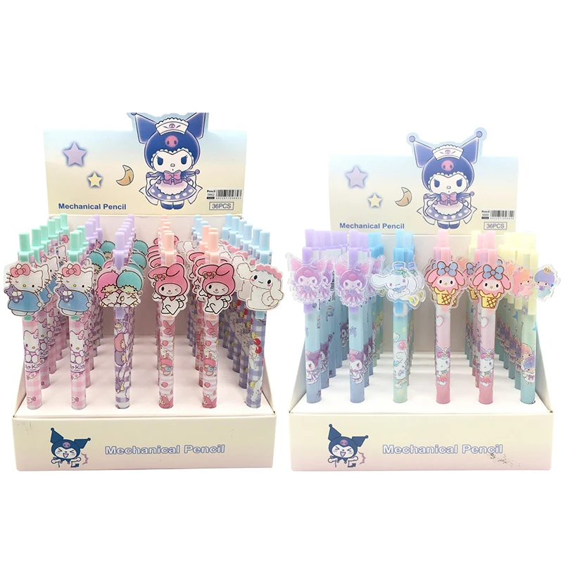 Новинка, 36 шт. механический карандаш Sanrio Kuromi Cinnamoroll, автоматический карандаш для письма, школьные принадлежности, Канцтовары, детский подаро...
Новинка, 36 шт. механический карандаш Sanrio Kuromi Cinnamoroll, автоматический карандаш для письма, школьные принадлежности, Канцтовары, детский подаро...
