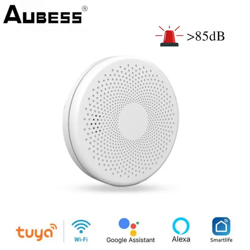 Wifi Tuya Smart Smoke Detector Sensor 85 DB Alarm Fire Smoke Detector Fire Protection Home Security Alarm Smart Life Control
Wifi Tuya Smart Smoke Detector Sensor 85 DB Alarm Fire Smoke Detector Fire Protection Home Security Alarm Smart Life Control