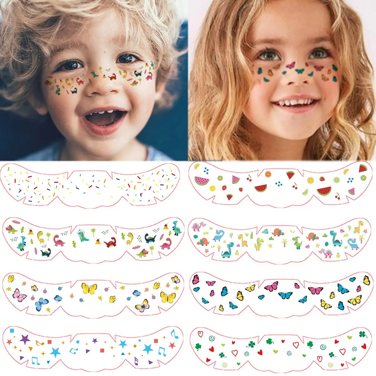 New Face Temporary Tattoos Face Freckle Tattoo Stickers for Makeup Party Tattoo Sticker Anime Tattoo Rainbow Stickers
New Face Temporary Tattoos Face Freckle Tattoo Stickers for Makeup Party Tattoo Sticker Anime Tattoo Rainbow Stickers