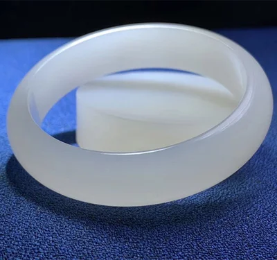 Ювелирные изделия zheru, браслет из натурального агата халцедона белого цвета 54 мм-64 мм, Элегантные украшения принцессы, лучший подарок для матери подруги 
Ювелирные изделия zheru, браслет из натурального агата халцедона белого цвета 54 мм-64 мм, Элегантные украшения принцессы, лучший подарок для матери подруги