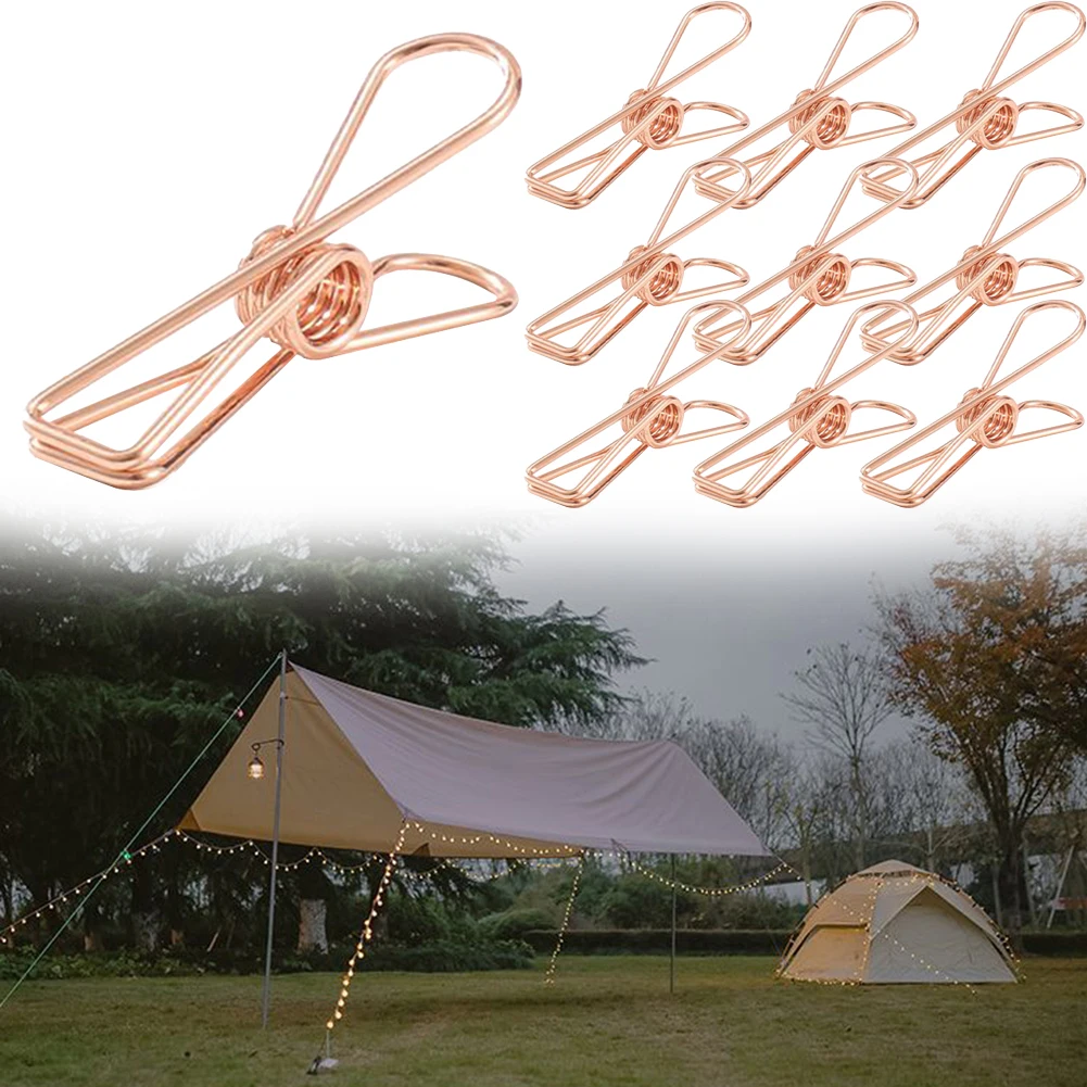 10pcs Outdoor Tent Clips Lamp String Clamp Hollow Long Tail Clip Dovetail Clip Portable Picnic Snack Sealing Clip
10pcs Outdoor Tent Clips Lamp String Clamp Hollow Long Tail Clip Dovetail Clip Portable Picnic Snack Sealing Clip
