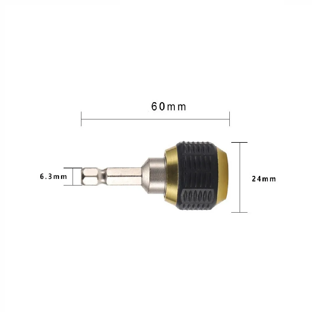 High quality Brand new Durable Quick Change Adapter Change Quick Shank 1pc 60mm Adapter Bit Chuck Dia 24mm Drill
High quality Brand new Durable Quick Change Adapter Change Quick Shank 1pc 60mm Adapter Bit Chuck Dia 24mm Drill
